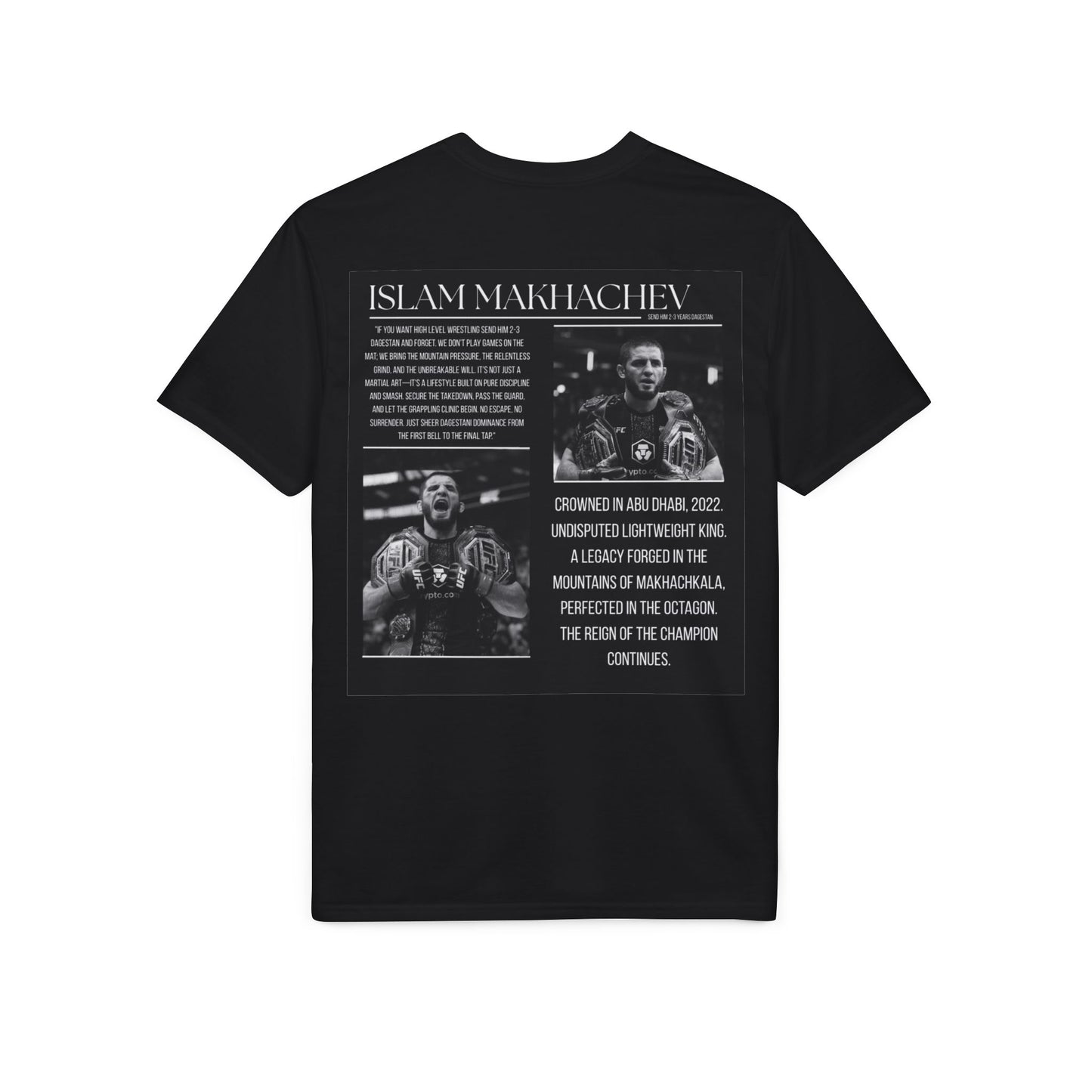 Islam Makhachev 2026 Champion Performance T-Shirt