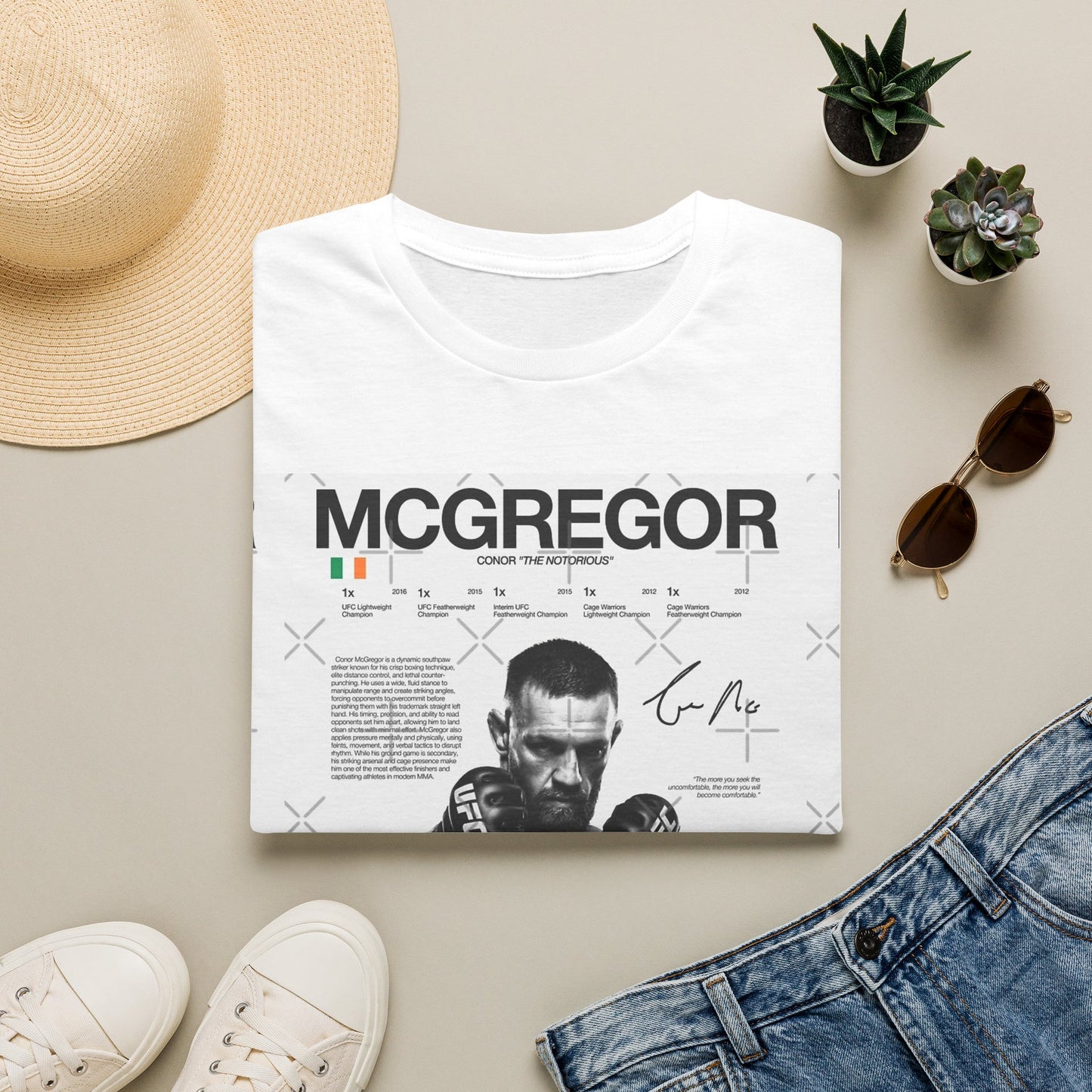 McGregor Boxing Graphic T-Shirt — Conor McGregor Fan Tee